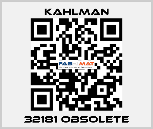 32181 obsolete Kahlman