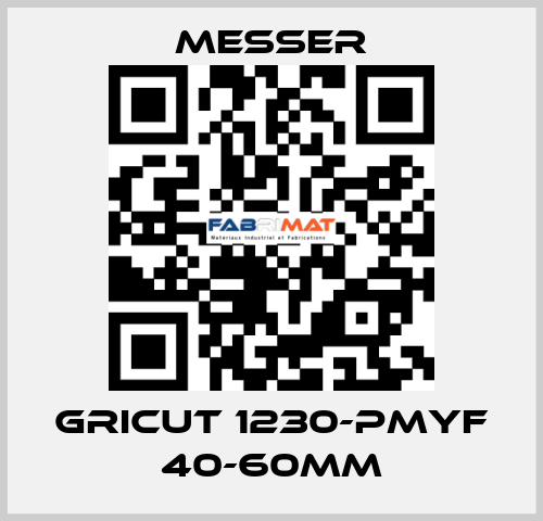 Gricut 1230-PMYF 40-60mm Messer