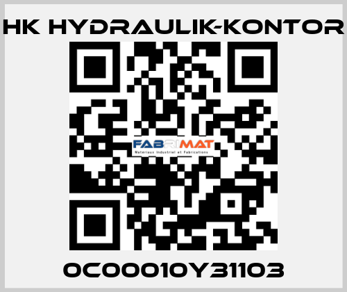 0C00010Y31103 HK HYDRAULIK-KONTOR