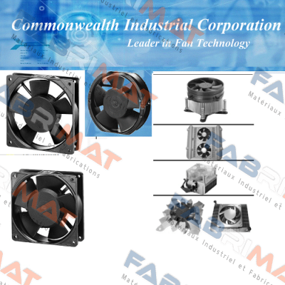 Fan blades for FP-108 EX  Commonwealth