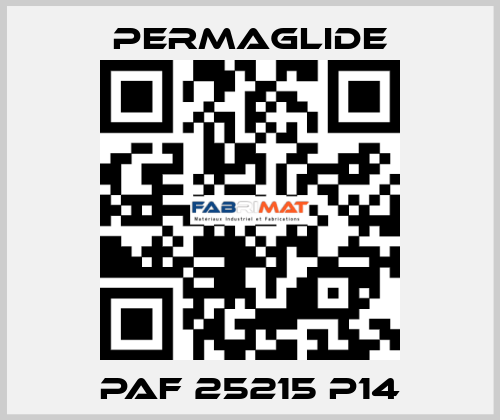 PAF 25215 P14 Permaglide