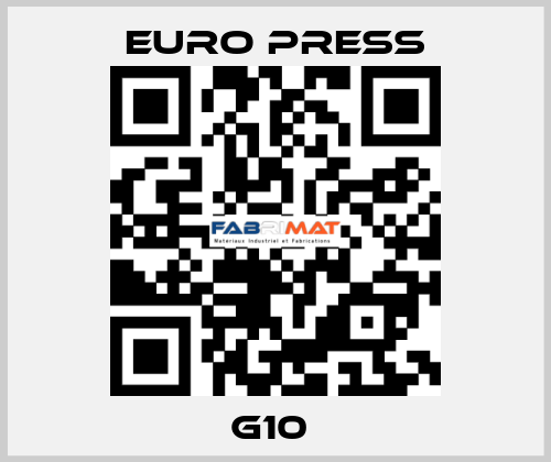 G10  Euro Press