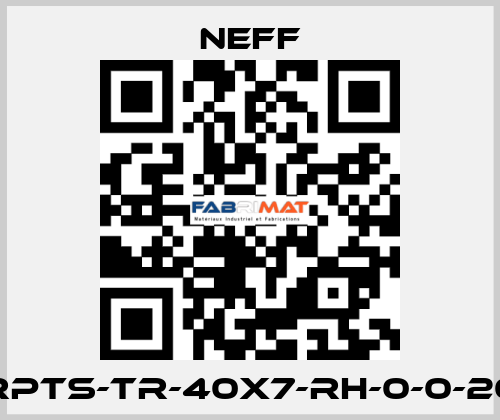 TGS-RPTS-Tr-40x7-RH-0-0-2000-0 Neff