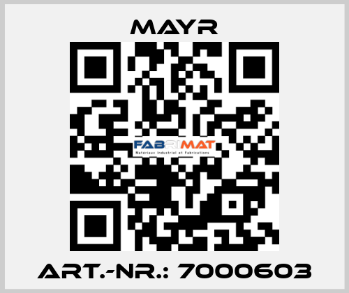 ART.-NR.: 7000603 Mayr