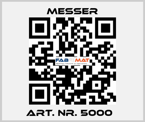 Art. Nr. 5000   Messer