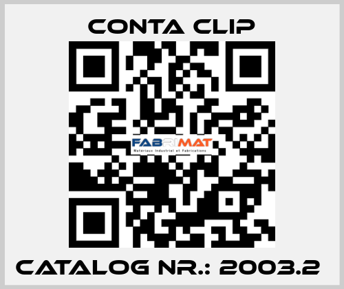 CATALOG NR.: 2003.2  Conta Clip