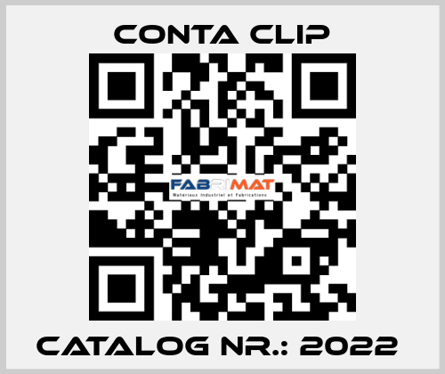 CATALOG NR.: 2022  Conta Clip