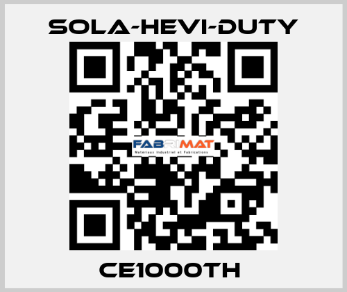 CE1000TH  Sola-Hevi-Duty