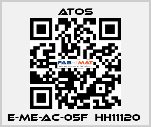 E-ME-AC-05F  HH11120  Atos