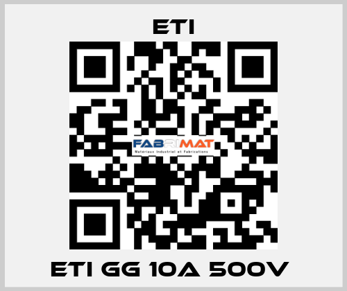 ETI GG 10A 500V  Eti