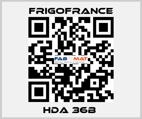 HDA 36B  Frigofrance