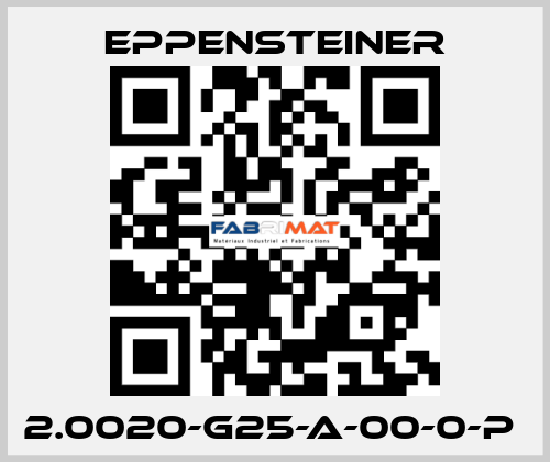  2.0020-G25-A-00-0-P  Eppensteiner