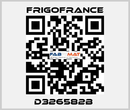 D326582B  Frigofrance