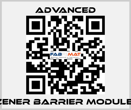 Zener Barrier Module  Advanced