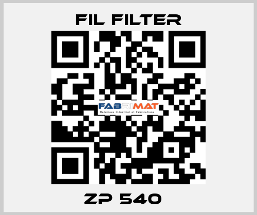 ZP 540   Fil Filter