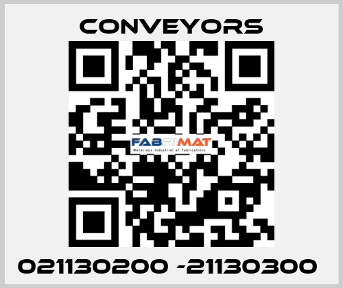 021130200 -21130300  Conveyors