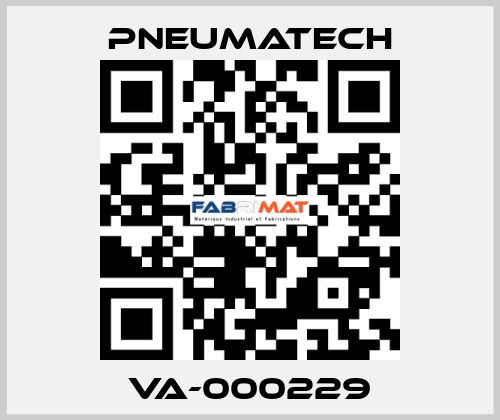 VA-000229 Pneumatech