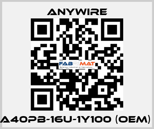  A40PB-16U-1Y100 (OEM)  Anywire