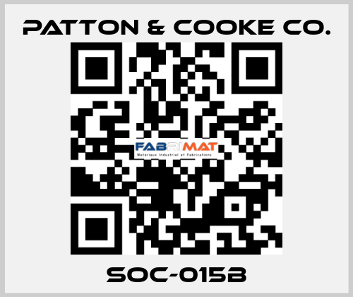 SOC-015B Patton & Cooke Co.