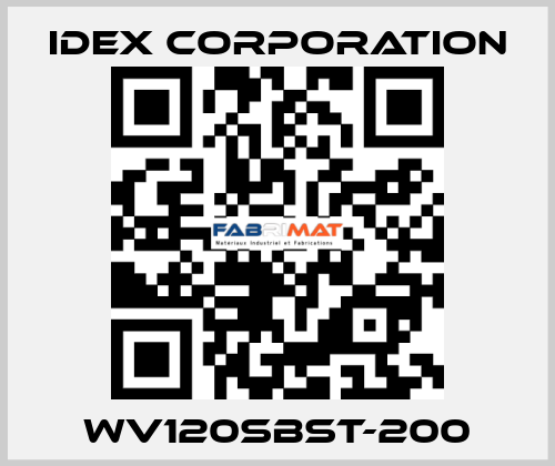 WV120SBST-200 IDEX Corporation