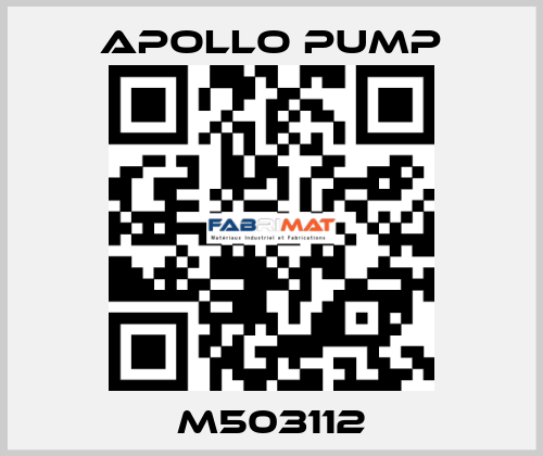 M503112 Apollo pump