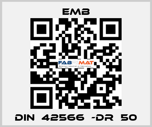 DIN  42566  -DR  50 Emb