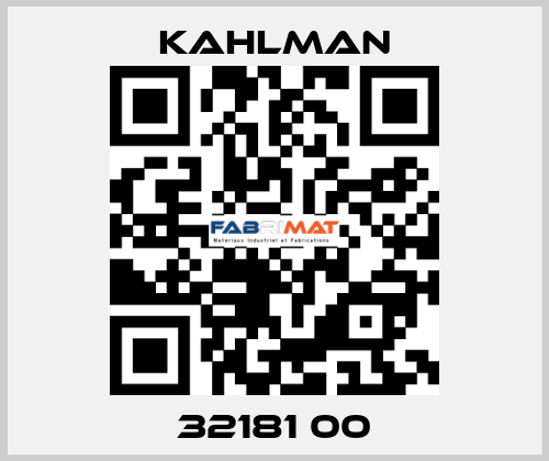 32181 00 Kahlman