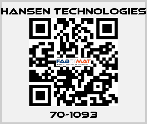 70-1093 HANSEN TECHNOLOGIES