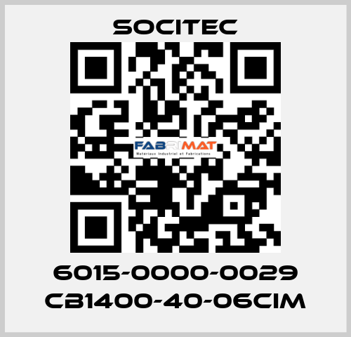 6015-0000-0029 CB1400-40-06CIM Socitec