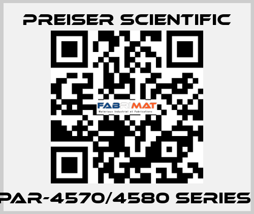 PAR-4570/4580 SERIES  Preiser Scientific