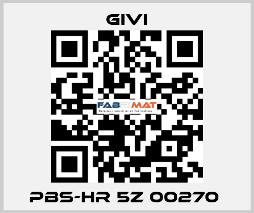 PBS-HR 5Z 00270  Givi