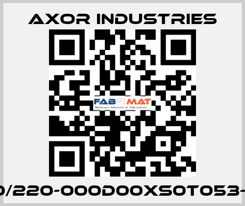 SSAX75S40/220-000D00XS0T053-SC000R1XX Axor Industries