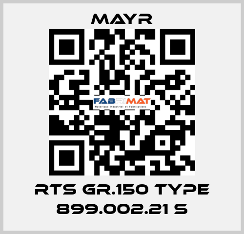 RTS Gr.150 Type 899.002.21 S Mayr