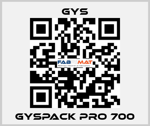 Gyspack PRO 700 GYS