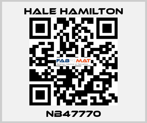 NB47770 HALE HAMILTON