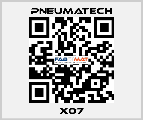 X07 Pneumatech