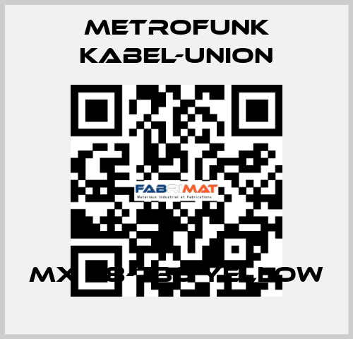 MX 28-736 yellow METROFUNK KABEL-UNION