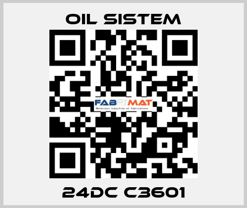 24DC C3601 Oil Sistem