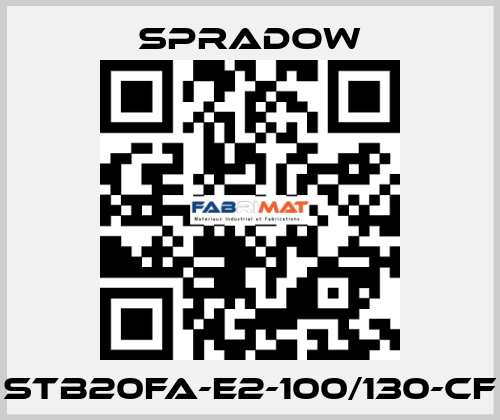 STB20FA-E2-100/130-CF Spradow