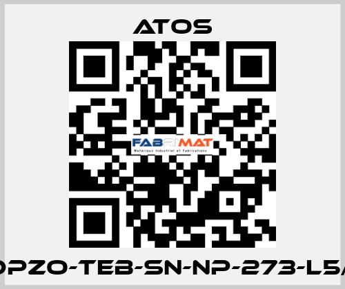 DPZO-TEB-SN-NP-273-L5/I Atos