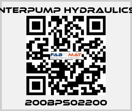 200BPS02200 Interpump hydraulics