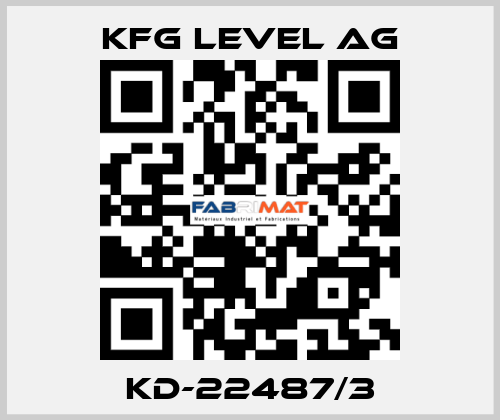 KD-22487/3 KFG Level AG