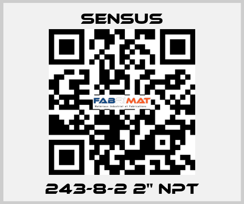 243-8-2 2" NPT Sensus