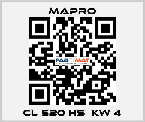 CL 520 HS  kW 4 Mapro