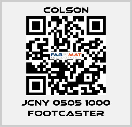 JCNY 0505 1000 FOOTCASTER Colson