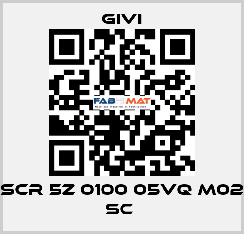 SCR 5Z 0100 05VQ M02 SC  Givi