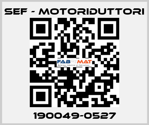 190049-0527 SEF - MOTORIDUTTORI