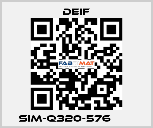 SIM-Q320-576В АС Deif