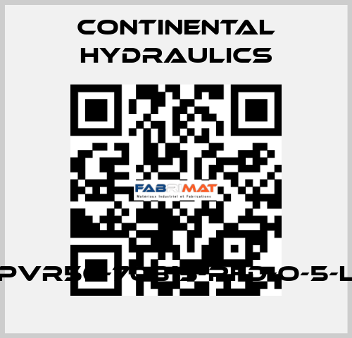 PVR50-70B15-RFD-O-5-L Continental Hydraulics