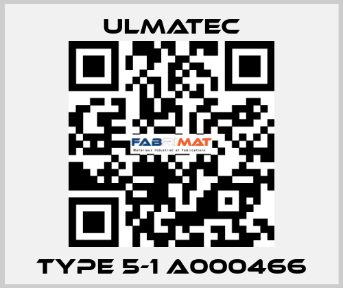 TYPE 5-1 A000466 ULMATEC